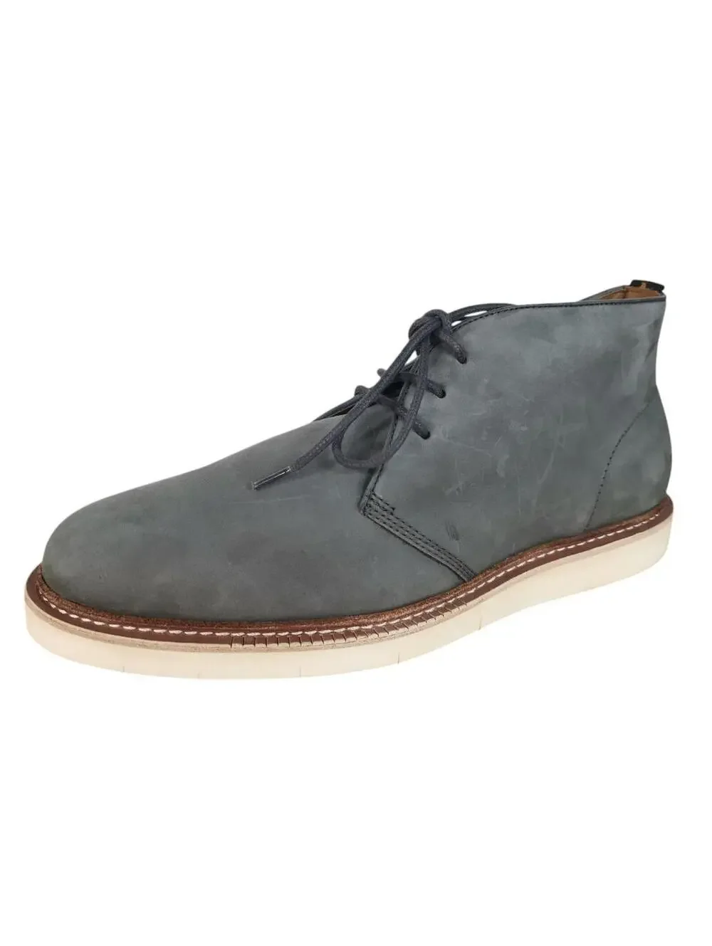 Cole Haan Tanner‎ Chukka Leather Boots Magnetic Nubuck Men's Size 8M C26294 NWB
